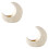 2Pcs White Ceramic Incense Burner with Artistic Desktop Design 8