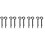 10Pcs Black Car Mount Handle for Elderly Safety Standing Aid 10