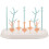 3Pcs Portable Baby Bottle Drying Rack Assorted Color Plastic Organizer 1