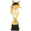 2Pcs Plastic Pentagram Shaped Trophy Cup for Party Winner Award Decor 1