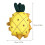 2Pcs Small Yellow Bath Ball Body Exfoliating Shower Scrubber 10