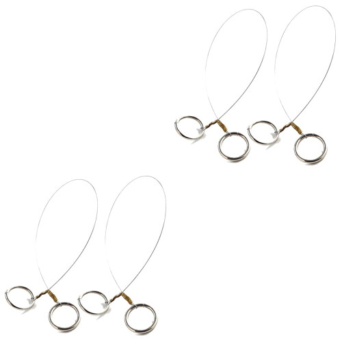 4Pcs Handheld Clay Wire Cutters Silver Stainless Steel for Mud Cutting 2