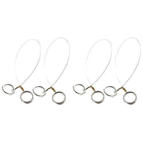 4Pcs Handheld Clay Wire Cutters Silver Stainless Steel for Mud Cutting 1