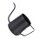 2Pcs Lightweight Stainless Coffee Kettle Black Handheld Narrow Spout 2