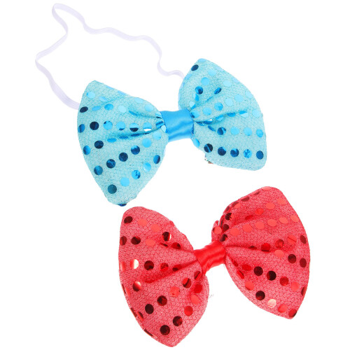 10Pcs Flashing Bow Ties Rave Party Costume Accessory Multicolor Lights 1