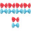 10Pcs Flashing Bow Ties Rave Party Costume Accessory Multicolor Lights 6