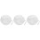 3Pcs White Cotton Roll Strips for Hairdressing Salon Perming Use 6