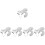 5Sets Grey Squirrel Ear Headband and Tail Set Soft Cloth Party Costume 7