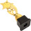 2Pcs Plastic Pentagram Shaped Trophy Cup for Party Winner Award Decor 2