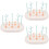 3Pcs Portable Baby Bottle Drying Rack Assorted Color Plastic Organizer 7