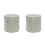 2Pcs Silver Crystal Nail Soaking Bowls Multipurpose Nail Art Cups 4
