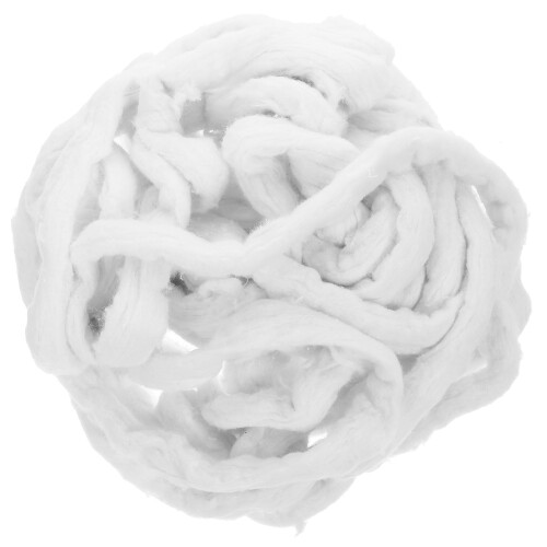 3Pcs White Cotton Roll Strips for Hairdressing Salon Perming Use 1