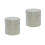 2Pcs Silver Crystal Nail Soaking Bowls Multipurpose Nail Art Cups 6