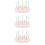 3Pcs Portable Baby Bottle Drying Rack Assorted Color Plastic Organizer 9