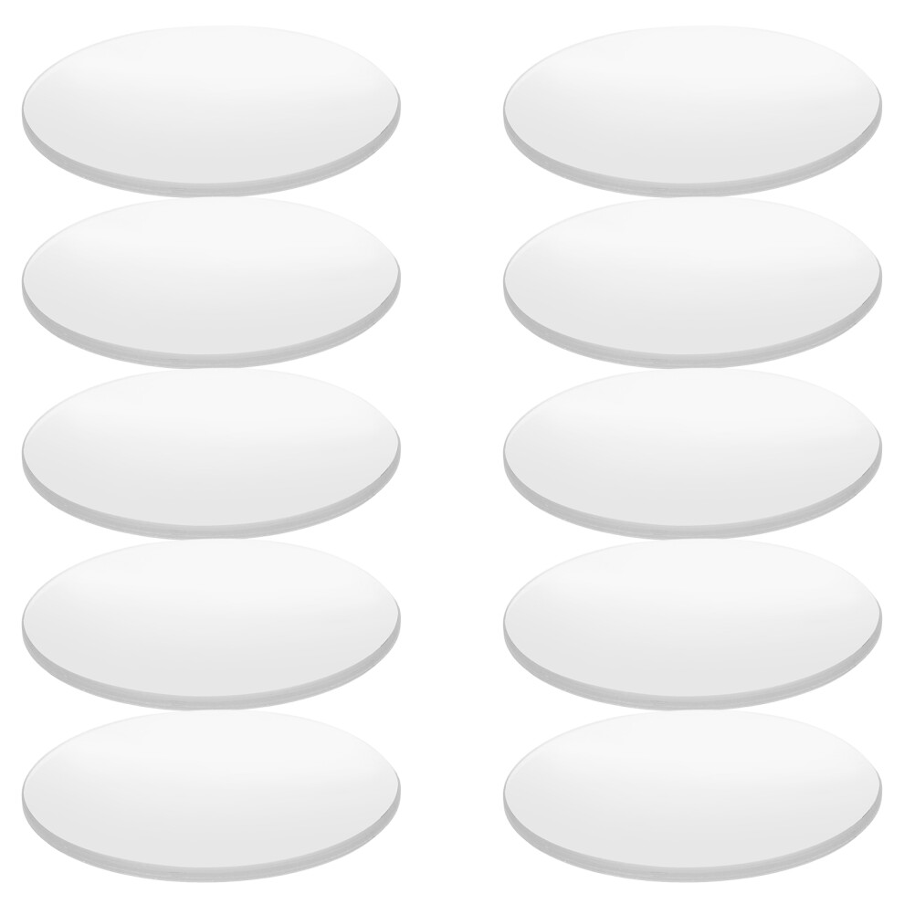 Vaguelly 40Pcs Magnifying Acrylic Lens Optical Lens For Laboratory Equipment