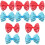 10Pcs Flashing Bow Ties Rave Party Costume Accessory Multicolor Lights 5