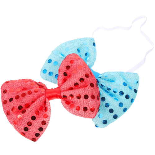 10Pcs Flashing Bow Ties Rave Party Costume Accessory Multicolor Lights 2