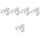 5Sets Grey Squirrel Ear Headband and Tail Set Soft Cloth Party Costume 6