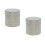 2Pcs Silver Crystal Nail Soaking Bowls Multipurpose Nail Art Cups 9