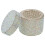 2Pcs Silver Crystal Nail Soaking Bowls Multipurpose Nail Art Cups 1
