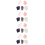 20Pcs Simple Smooth Surface Mini Censer Aroma Stick Burner for Decor 8