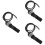3Pcs Durable Float Switches for Water Tanks ABS Black Horizontal Side 7