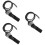 3Pcs Durable Float Switches for Water Tanks ABS Black Horizontal Side 8