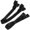 4Sets Black Nylon Motorcycle Rescue Strap Durable Trailer Towing Band 3