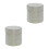 2Pcs Silver Crystal Nail Soaking Bowls Multipurpose Nail Art Cups 10