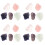 20Pcs Simple Smooth Surface Mini Censer Aroma Stick Burner for Decor 5