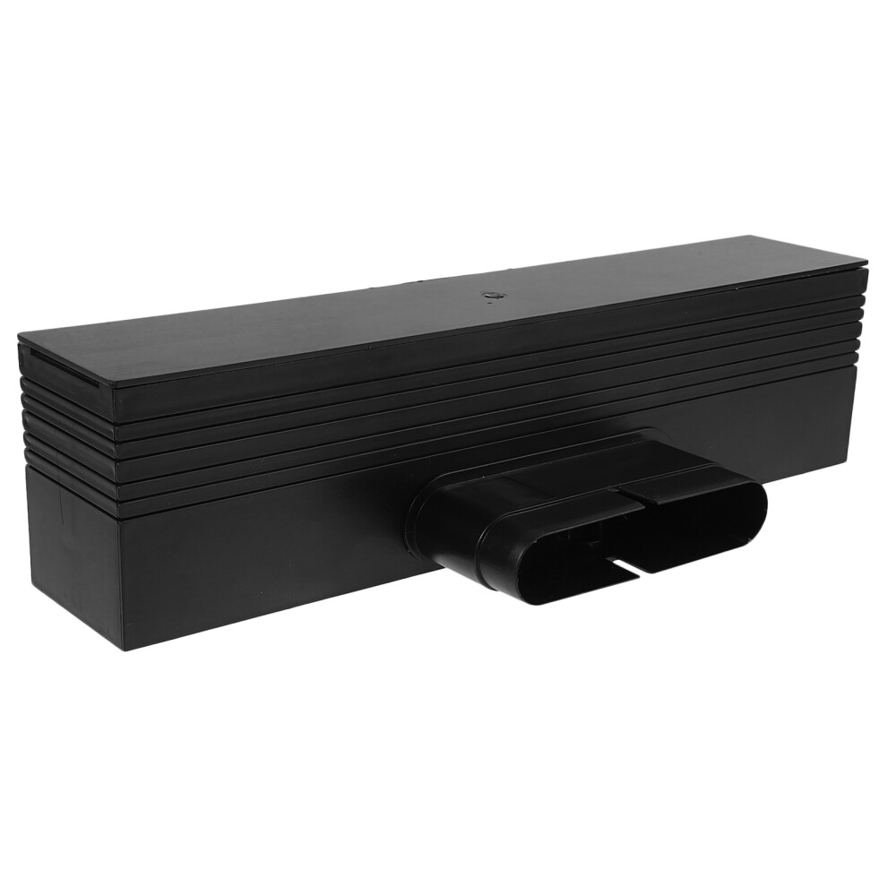 5Pcs Durable Black Floor Air Vent Covers With Aluminum Plastic Build 3011102292177