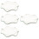 4Pcs Clear Glass Oil Warmer Replacement Dishes for Aromatherapy Use 9