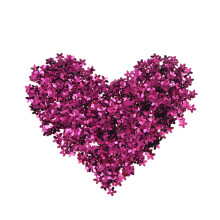 1600Pcs Purple Sewing Clothes Patches Flower Sequins DIY Accessories