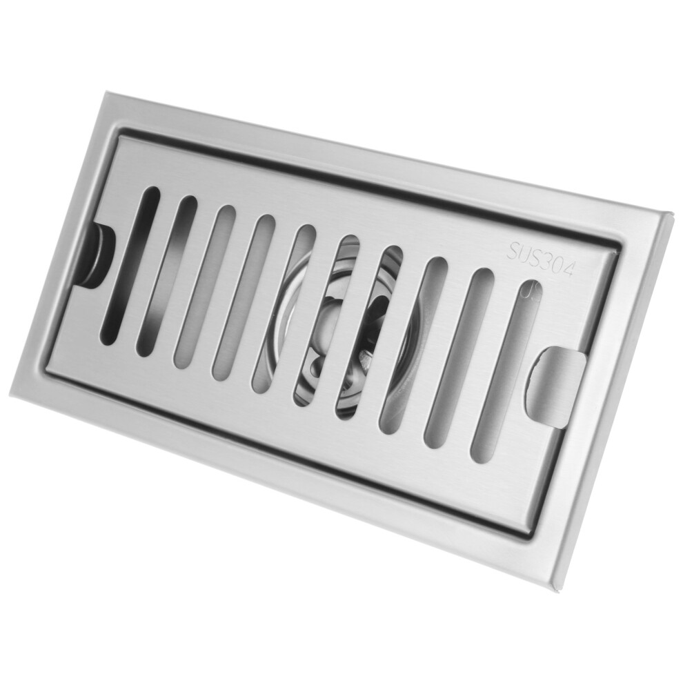 2Pcs Dark Grey Stainless Steel Shower Hair Catchers For Home Drain 3011102291880