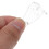 50Pcs Plastic Blinds Bottom Brackets Transparent Hold Down Clips 5