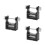 3Pcs Black String Serving Tool with Quick 10
