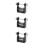 3Pcs Black String Serving Tool with Quick 9