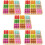 5Sets Sudoku Kinderen Educatief Kleurrijk 10