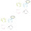 8Pcs Sunglasses Strap Eyeglass Holder Acrylic Material Assorted Colors 3