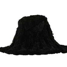 Soft Fluffy Fabric Plush Reversible Throw Blanket Luxurious Shag Velvet Warm Blanket For Couch Bed Decor Elegant Stylish Gifts For Family Friends