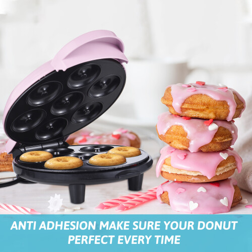 Mini Donut Maker 7-Hole 24.5x8x6.5 cm Green