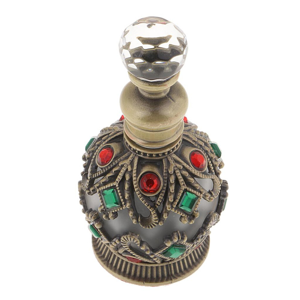 15ml Antique Empty Perfume Bottles Essential Oil Box for Lady Wedding