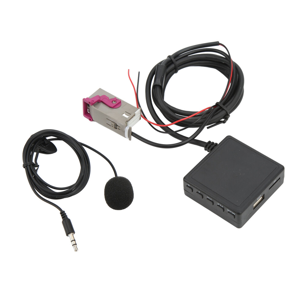 Wireless Transmission Bluetooth Aux Adapter High Quality Audio Format Decoding Backward Compatible Bluetooth For Audi A3 A4 A6 A8 Tt R8 Durable Abs 9190834087689