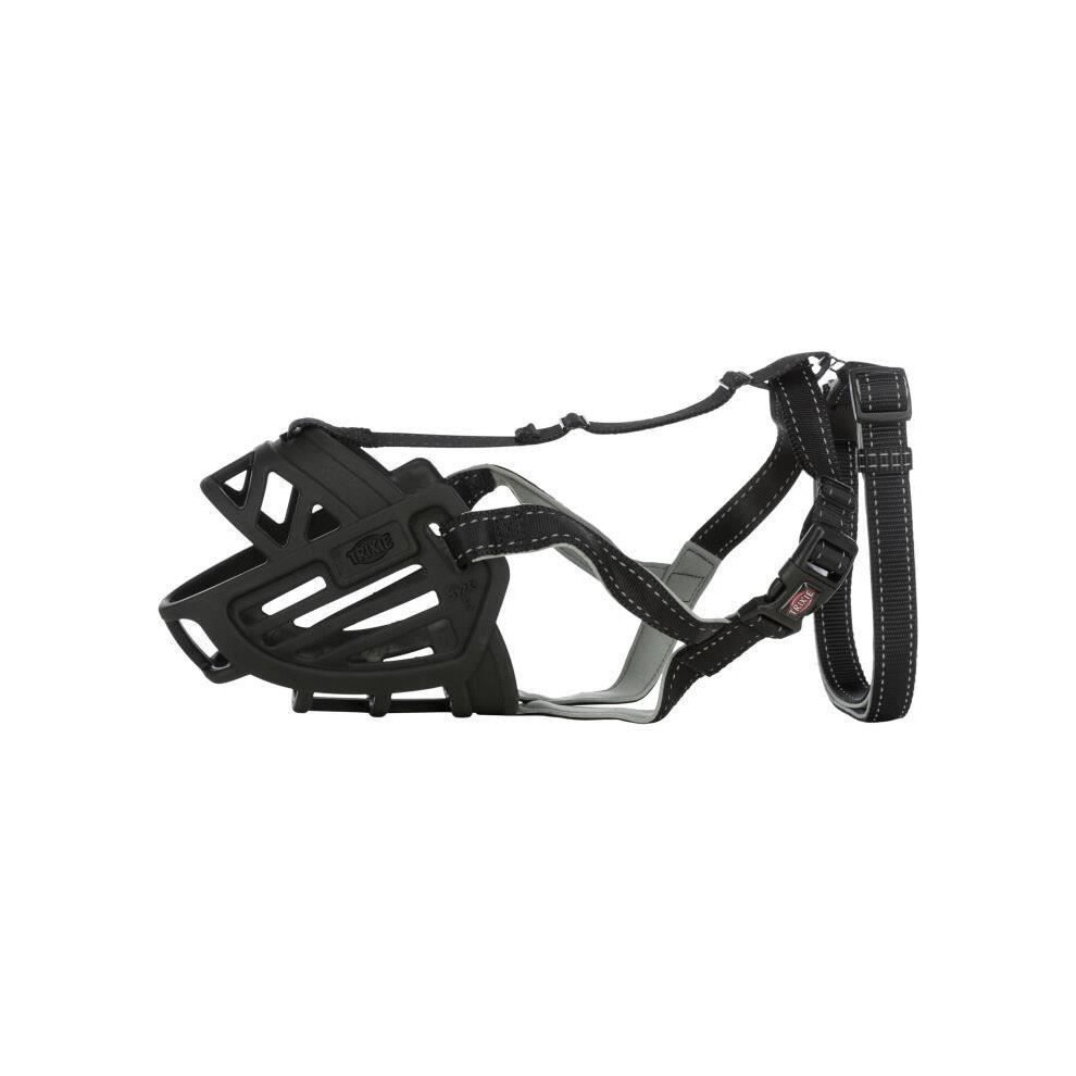 Trixie Dog Muzzle Flex Size Xl Safety Mask Anti Biting Barking Chewing 17616