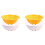 2X Plastic Fermentation Basket Bread Proofing Basket Kitchen Sourdough Basket 1