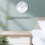Premium Silver Wall Clock, Wall Decoration, Modern Silent Wall Clock for Home Office Kitchen (25cm, Silver) 7