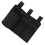 Dorm Room Bedside Hanging Organizer with Multiple Pockets 12” x 8” Grey 1