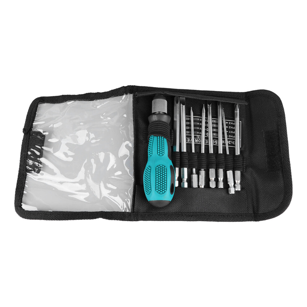 9 Pcs Screwdriver Kit Multifunctional Bits Set Household Tool 323163087122