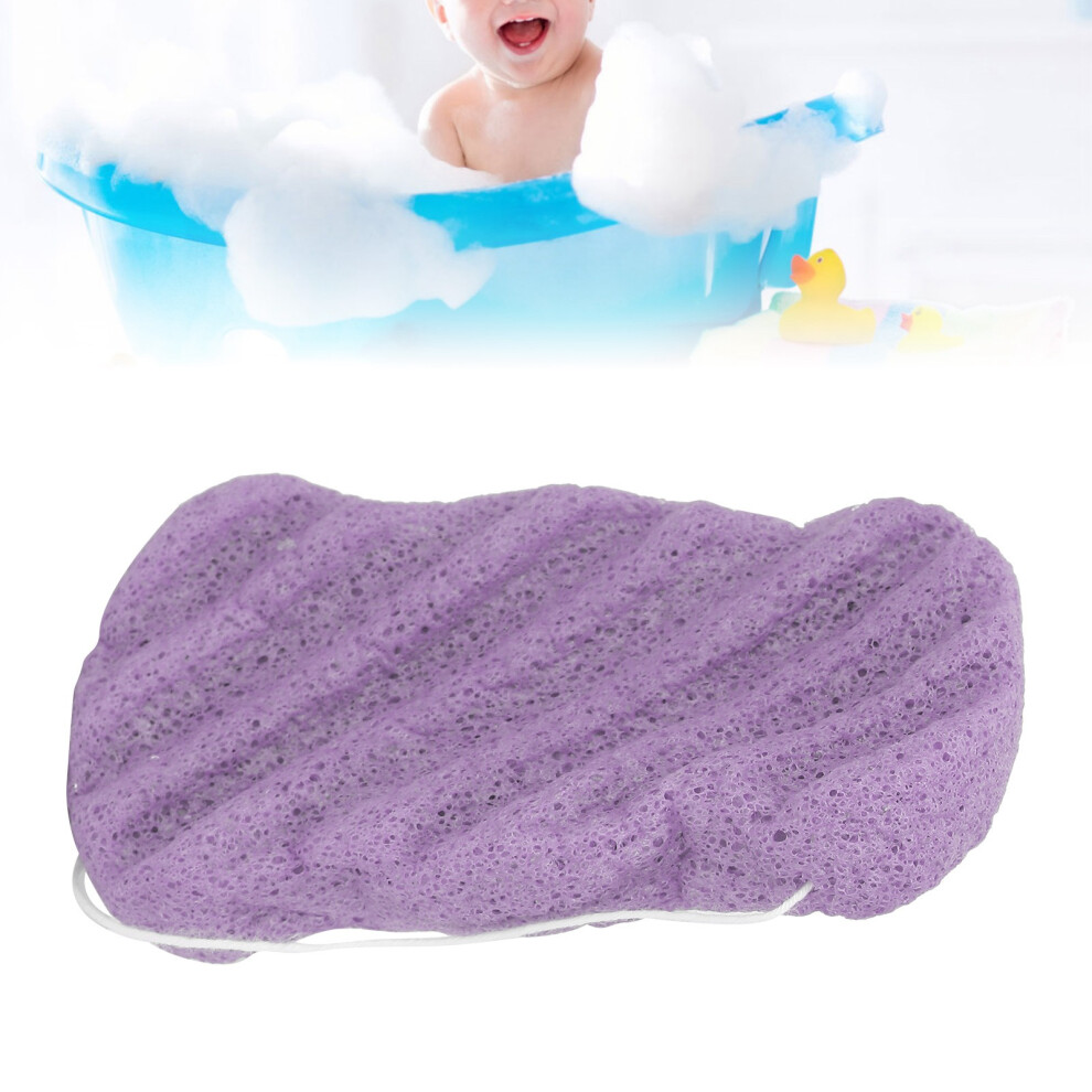 Purple Reusable Plant Fiber Konjac Facial Sponge, Cleansing & Exfoliating
