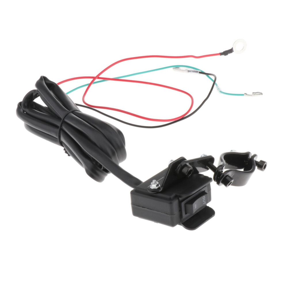 Atv Utv Winch Rocker Handlebar Switch Replaces For All Winches Weather 6901423112735